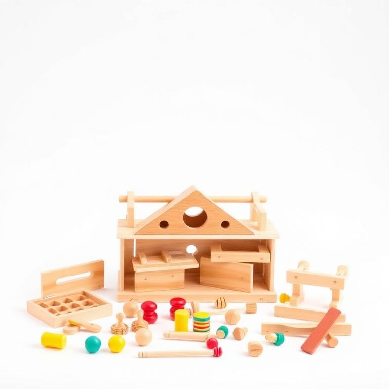 German Montessori Wood Set